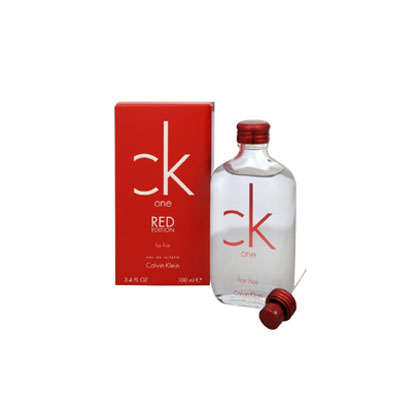 Ck one red edition deals for her 100ml price